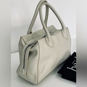 Beck Bags Montero Medium Leather Satchel Bag